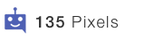 135 Pixels Logo